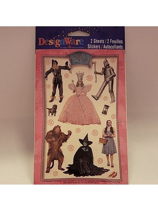 American Greetings Other - Vintage Wizard of Oz Stickers 1999 STILL SEALED IN PACKAGE